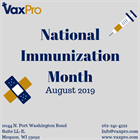 National Immunization Month: August 2019
