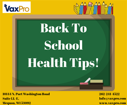 Back To School Health Tips