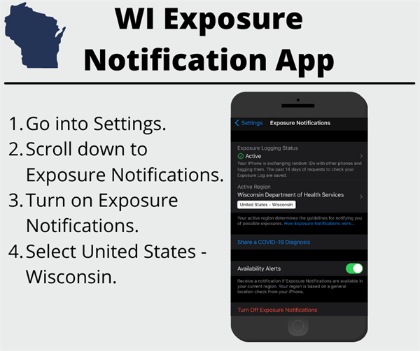 WI Exposure Notification App